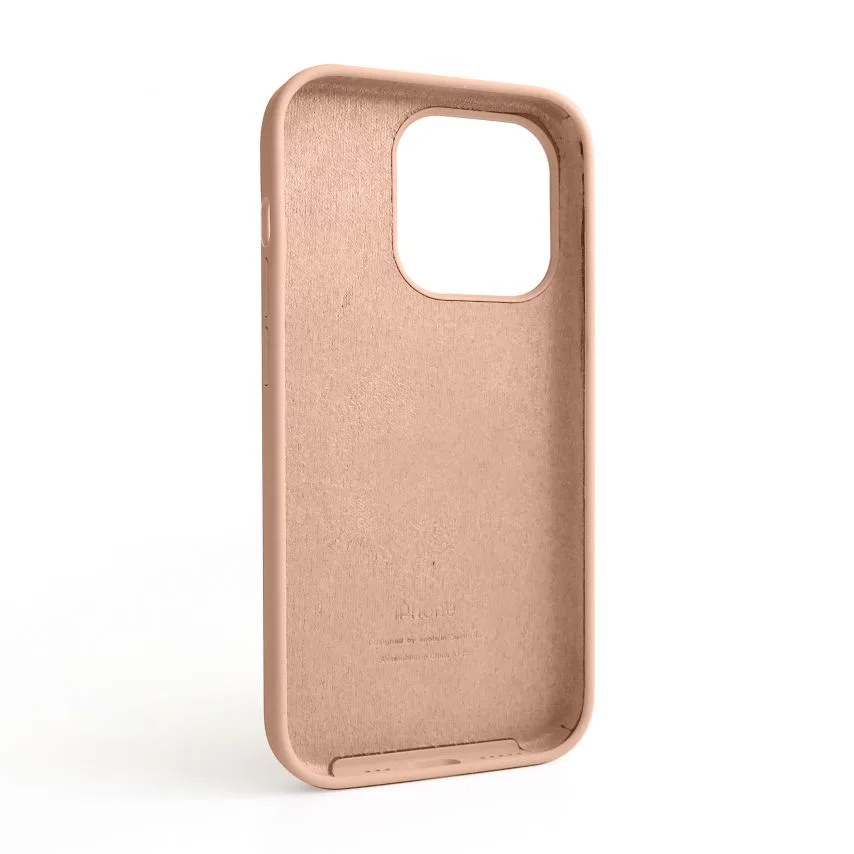 Чохол силіконовий для Apple iPhone 14 Pro  помаранчевий