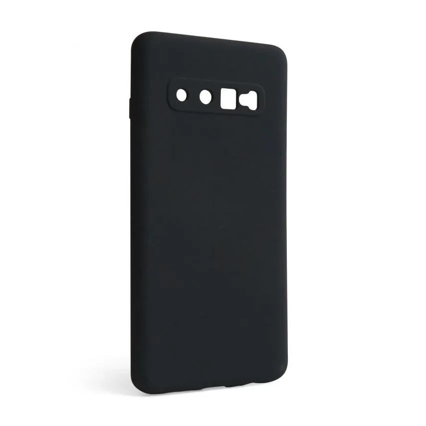 Чохол силіконовий для смартфона Samsung Galaxy S10 чорний