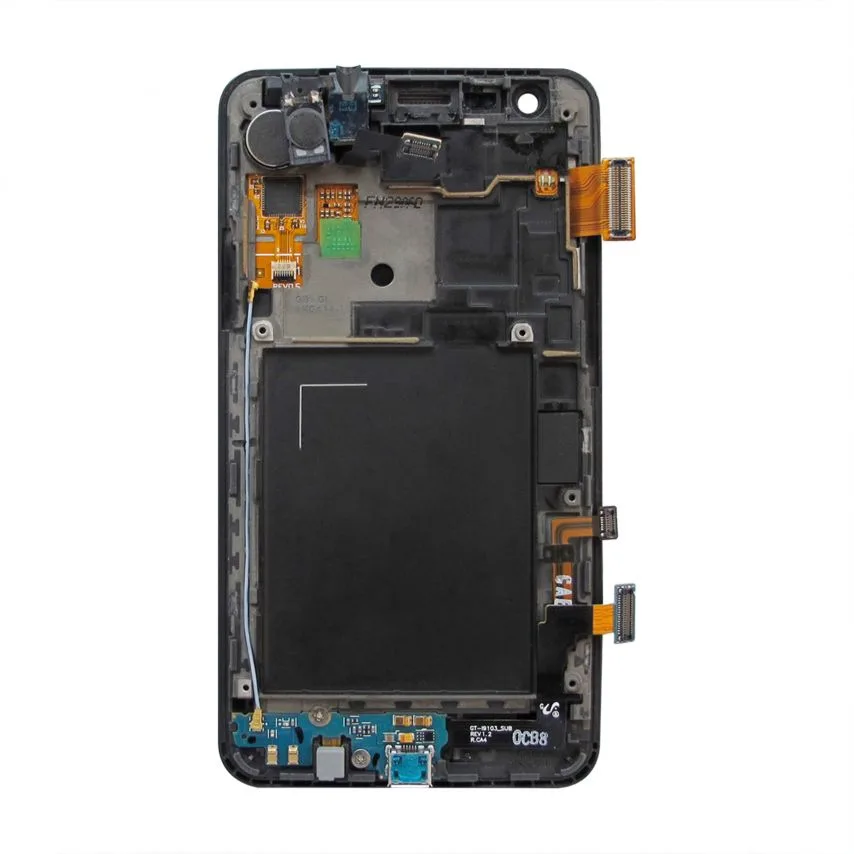 Дисплей Samsung TFT 4,3 дюйма чорний з сенсором та рамкою Original Quality