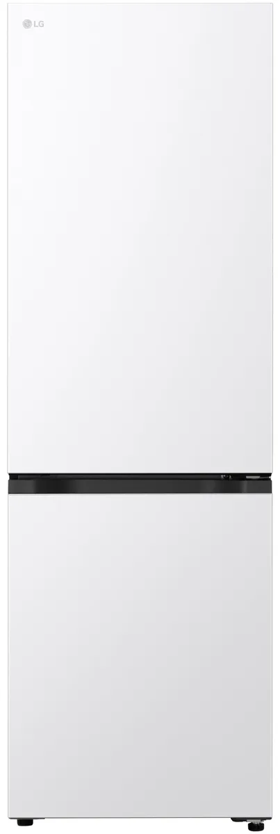 Холодильник LG з нижньою морозильною камерою 186х60х68 см білий 333 л