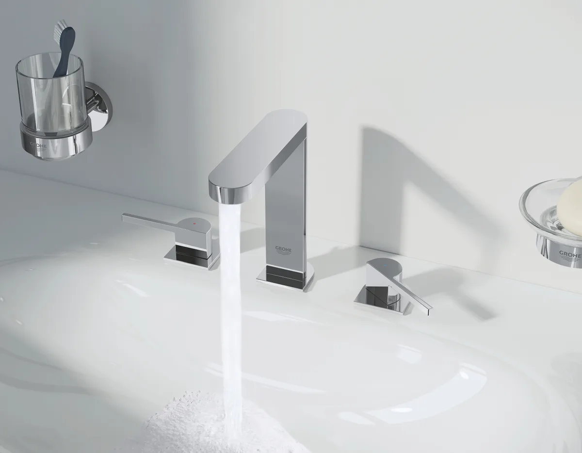 Стакан для зубних щіток Grohe металевий 99х72х106 мм сталевий глянцевий хромований