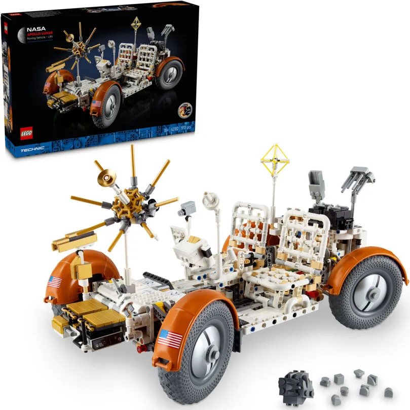 Конструктор LEGO Technic Місячний автомобіль 18+ різнокольоровий