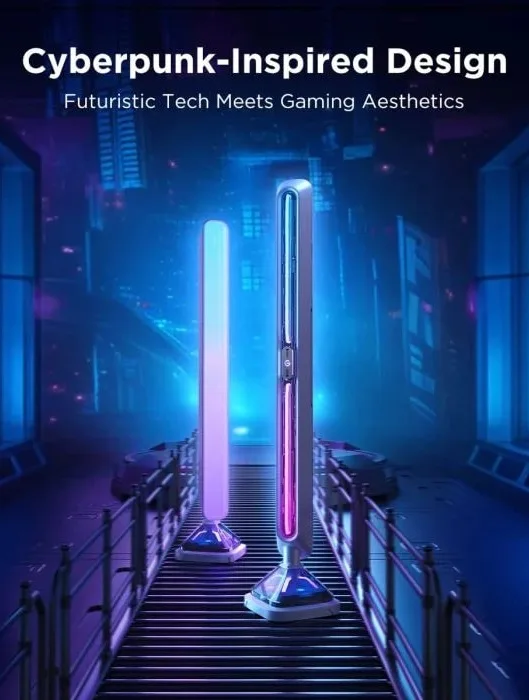 Набір адаптивного підсвічування Govee H6048 Govee Gaming Light Bars Pro, RGBIC, WI-FI/Bluetooth, чорний