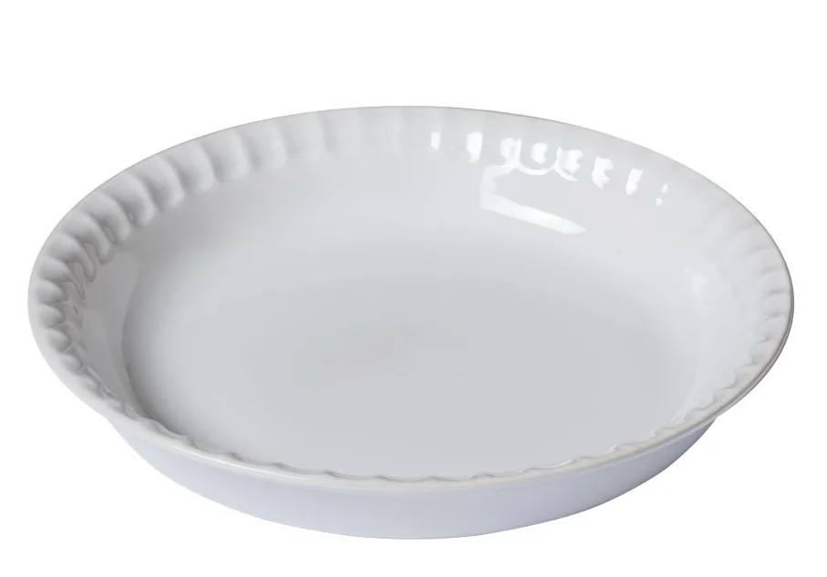 Форма для выпекания PYREX керамическая круглая 25 см белая