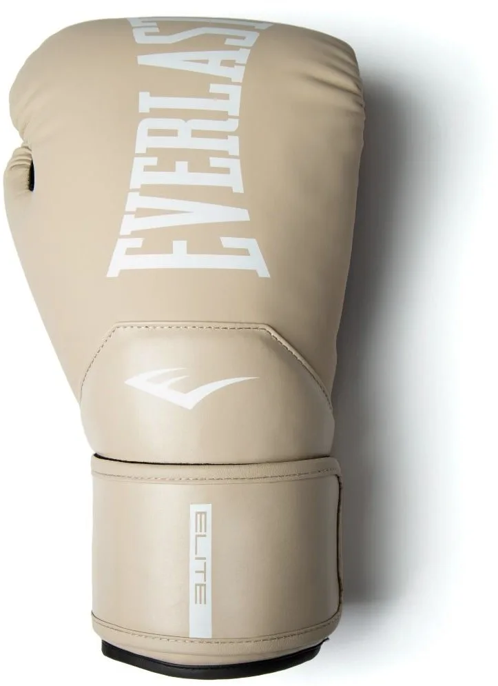 Боксерські рукавиці Everlast 10 унцій бежевий нітрил-бутадієн-каучук поліуретан поліестер
