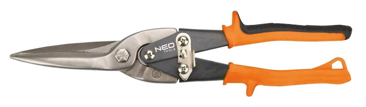 Ножиці по металу Neo Tools подовжені CrMo 290мм для різання сталі алюмінію міді пластмаси професійні