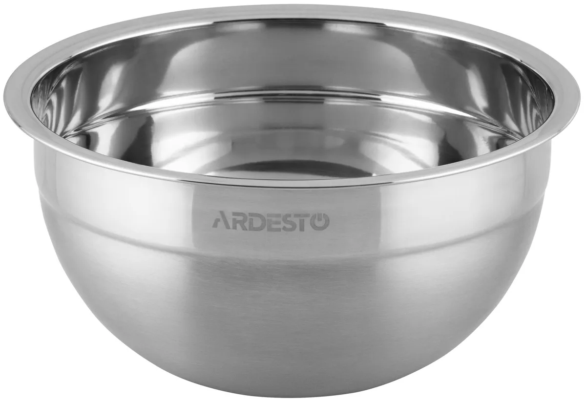 Миска ARDESTO Gemini, 22 см, 2.5 л, з нержавіючої сталі.