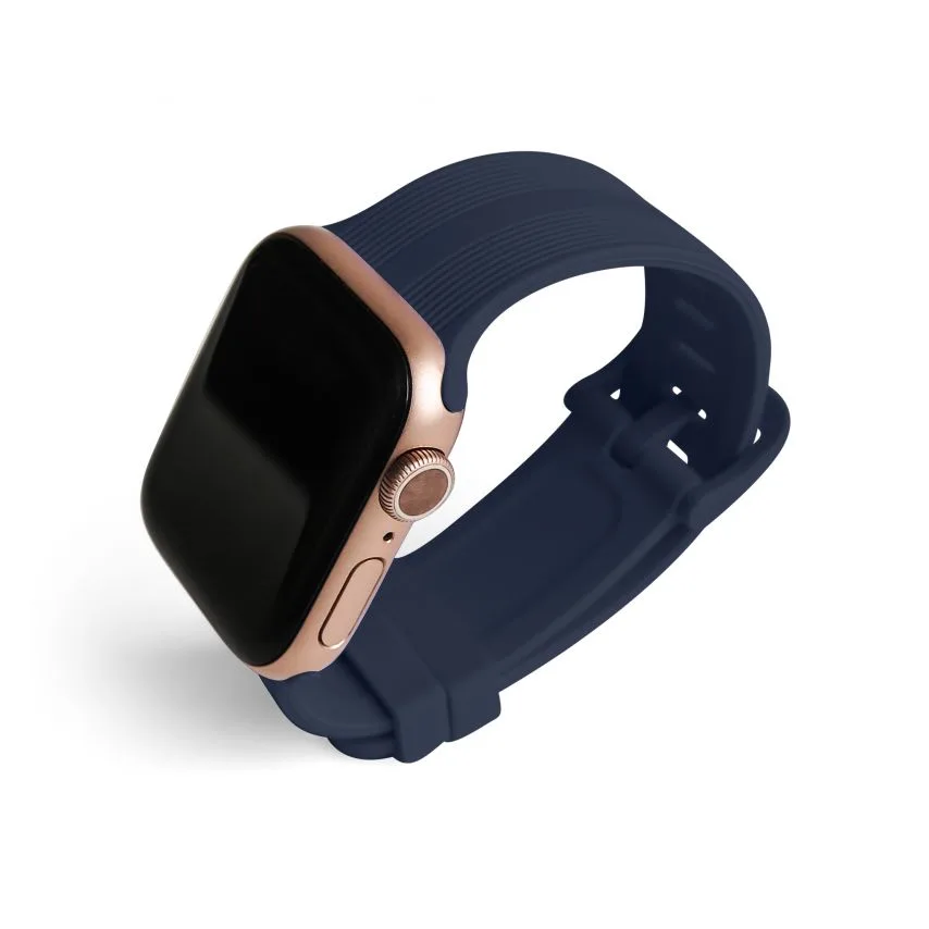 Ремінець Apple Sport Band силіконовий 38-40 мм S/M темно-синій