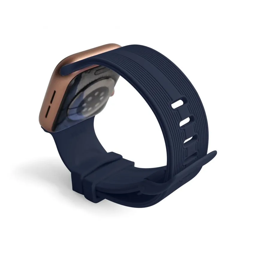 Ремінець Apple Sport Band силіконовий 38-40 мм S/M темно-синій