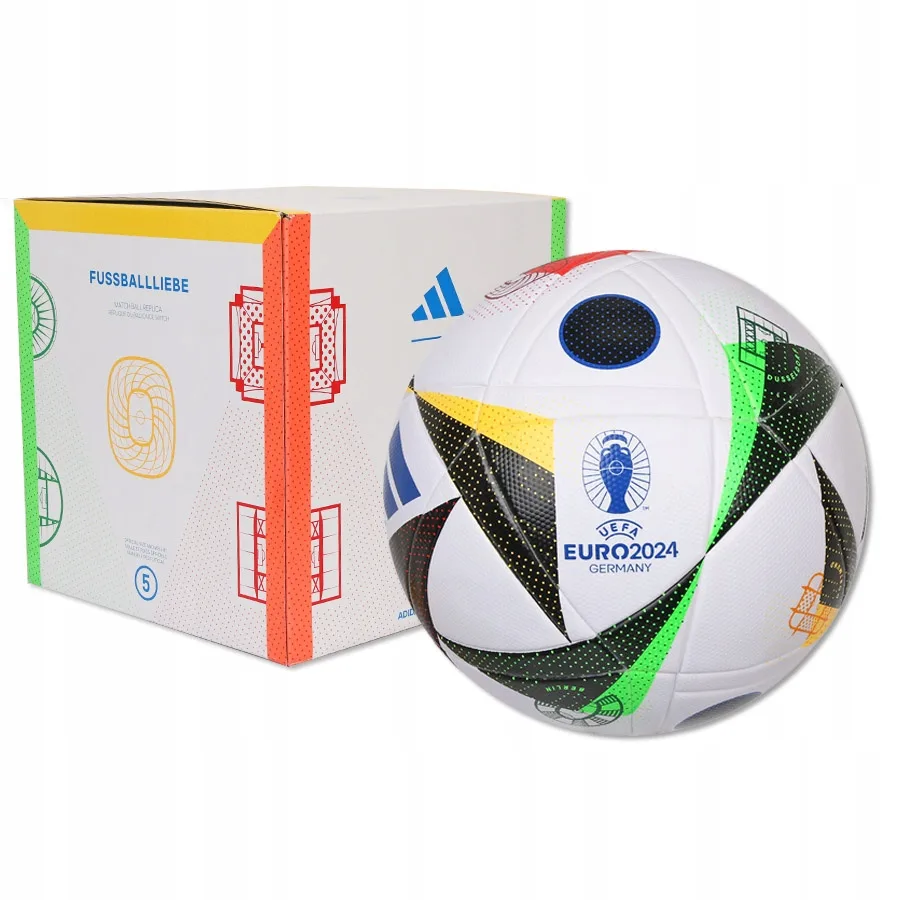 Футбольний м'яч Adidas поліуретан розмір 5 Multi-Color