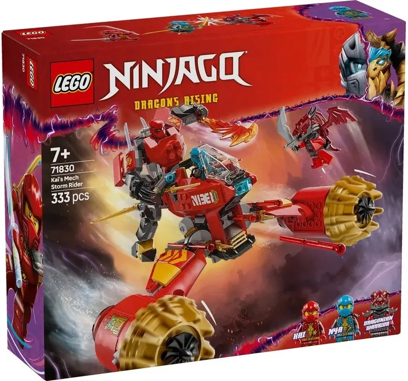 LEGO Ninjago конструктор робот-вершник 7+ різнокольоровий