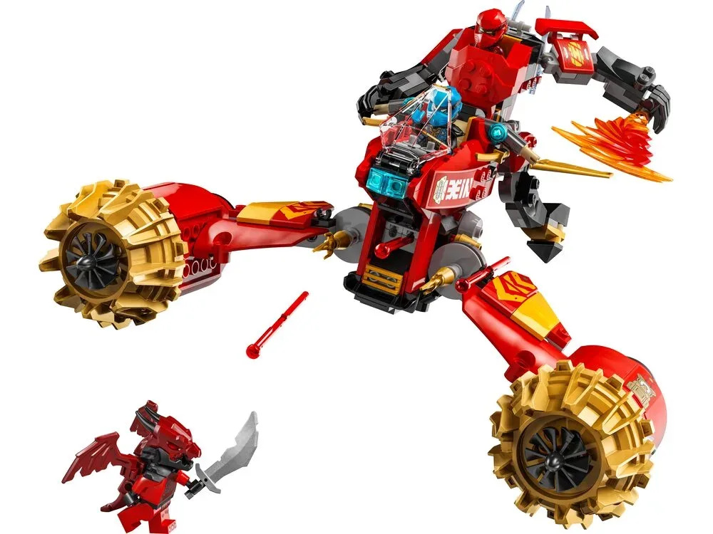 LEGO Ninjago конструктор робот-вершник 7+ різнокольоровий