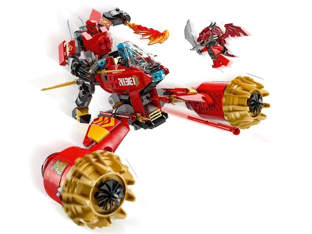 LEGO Ninjago конструктор робот-вершник 7+ різнокольоровий