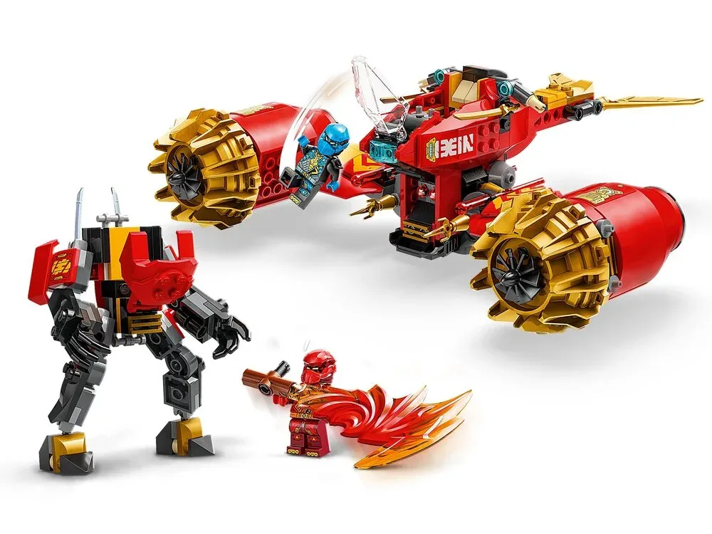 LEGO Ninjago конструктор робот-вершник 7+ різнокольоровий