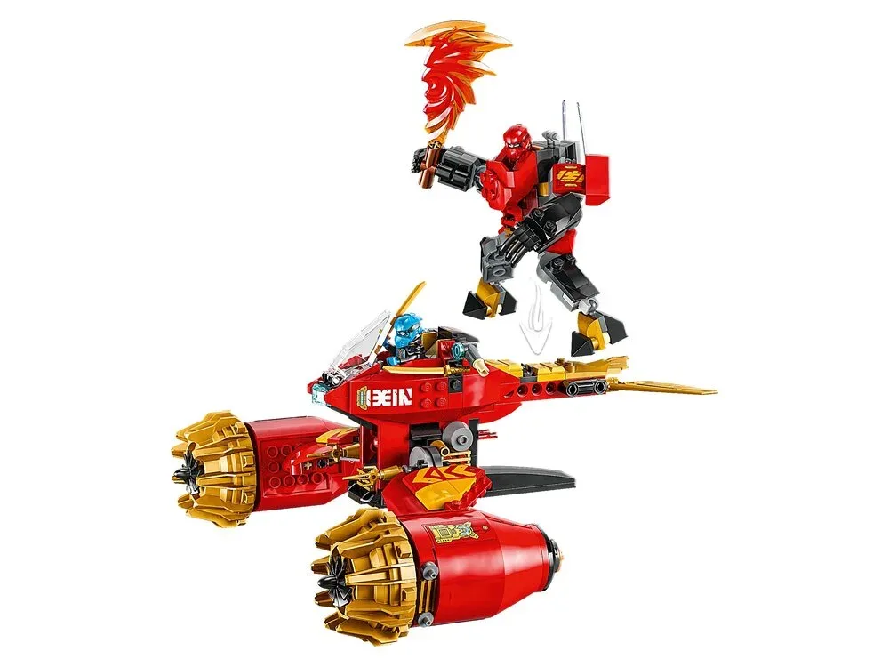 LEGO Ninjago конструктор робот-вершник 7+ різнокольоровий
