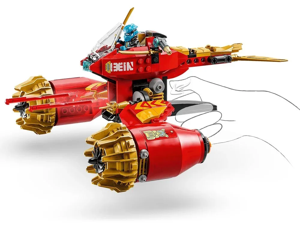 LEGO Ninjago конструктор робот-вершник 7+ різнокольоровий