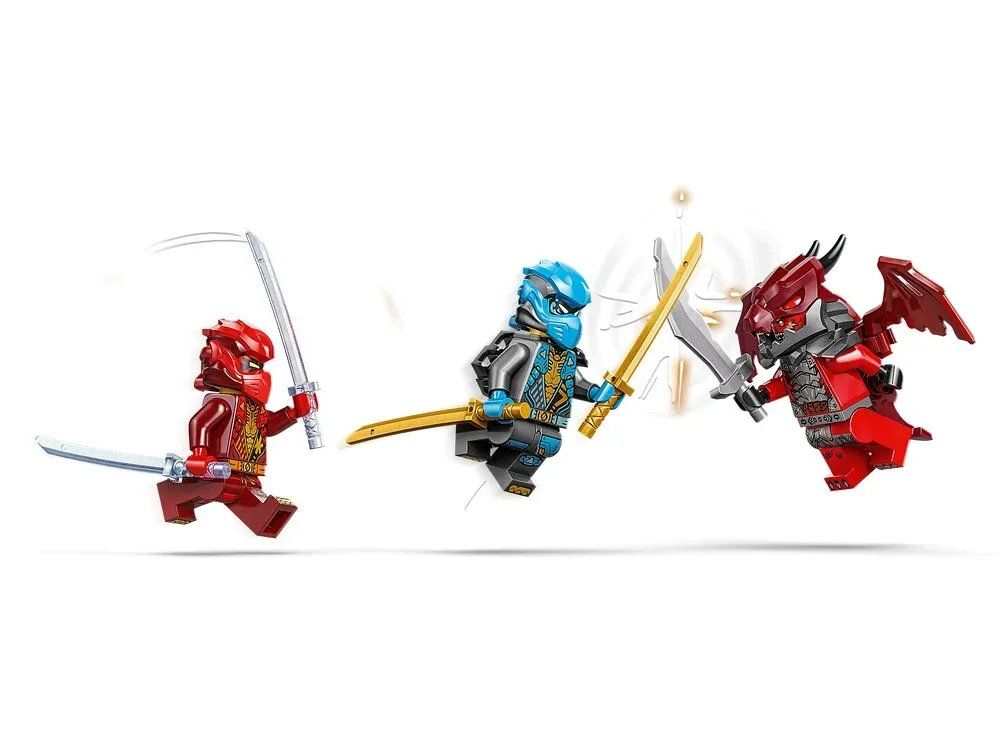 LEGO Ninjago конструктор робот-вершник 7+ різнокольоровий
