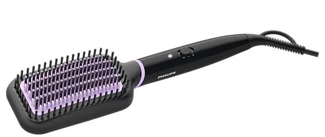 Випрямляч для волосся Philips StyleCare Essential, 52 Вт, 2 температурних режими (170-200°C), керамічне покриття, чорний.