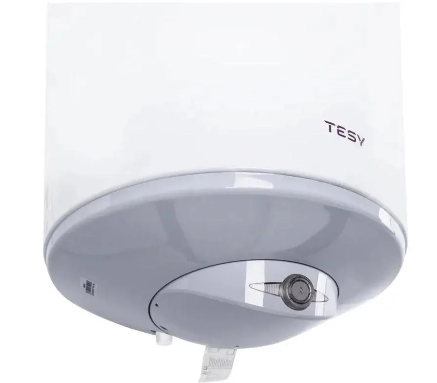 Електричний водонагрівач Tesy Anticalc Slim GCV 303516D B14 TBRC, 30 л, 1.6 кВт, з сухим теном, круглої форми, механічний.