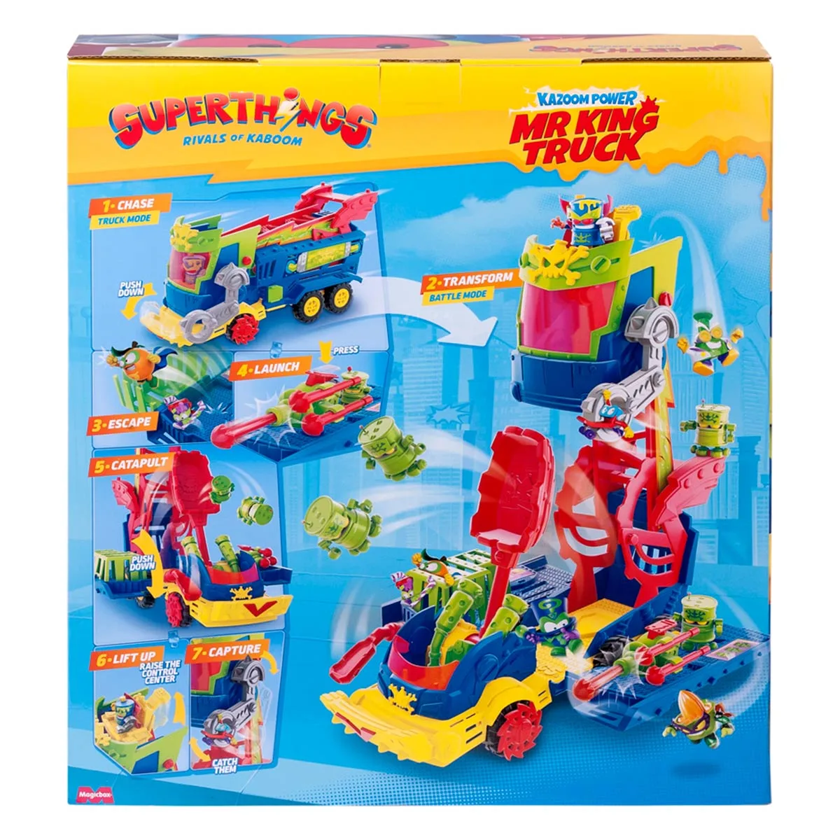 Ігровий набір SuperThings Трак пластик 35,6х30х25,5 см