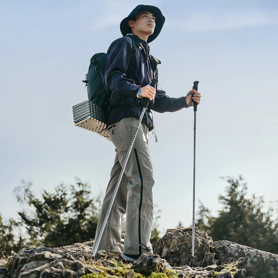 Трекінгова палиця Naturehike алюмінієва 110 см зелена