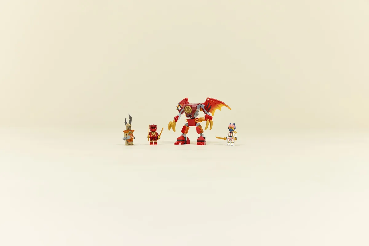 Конструктор LEGO Ninjago Бойовий набір робота Дракона Кая