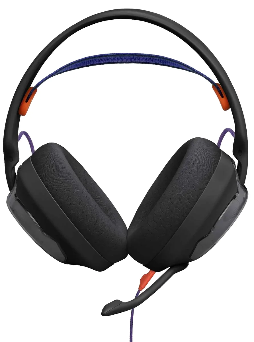 Гарнітура JBL дротова повнорозмірна 50 мм чорна для ігор