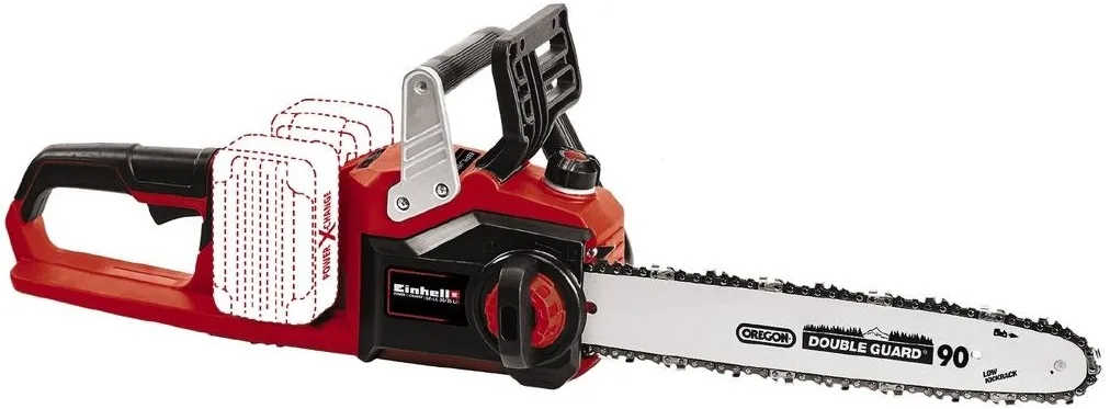 Акумуляторна ланцюгова пила Einhell Professional GP-LC 36/35 Li-Solo 18В PXC, шина 35 см, швидкість 15 м/с, вага 3.79 кг, без акум