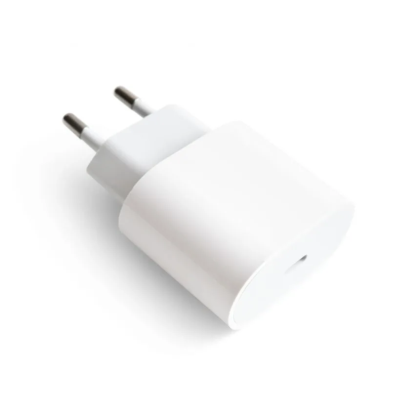 Сетевой зарядный устройство Apple адаптер Type-C 18W пластик белый