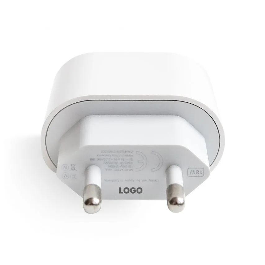 Сетевой зарядный устройство Apple адаптер Type-C 18W пластик белый