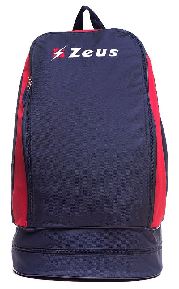 Рюкзак Zeus 70% нейлон 33x30x52 см синій червоний чоловічий