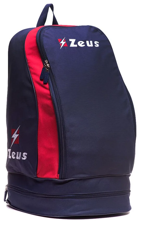 Рюкзак Zeus 70% нейлон 33x30x52 см синій червоний чоловічий
