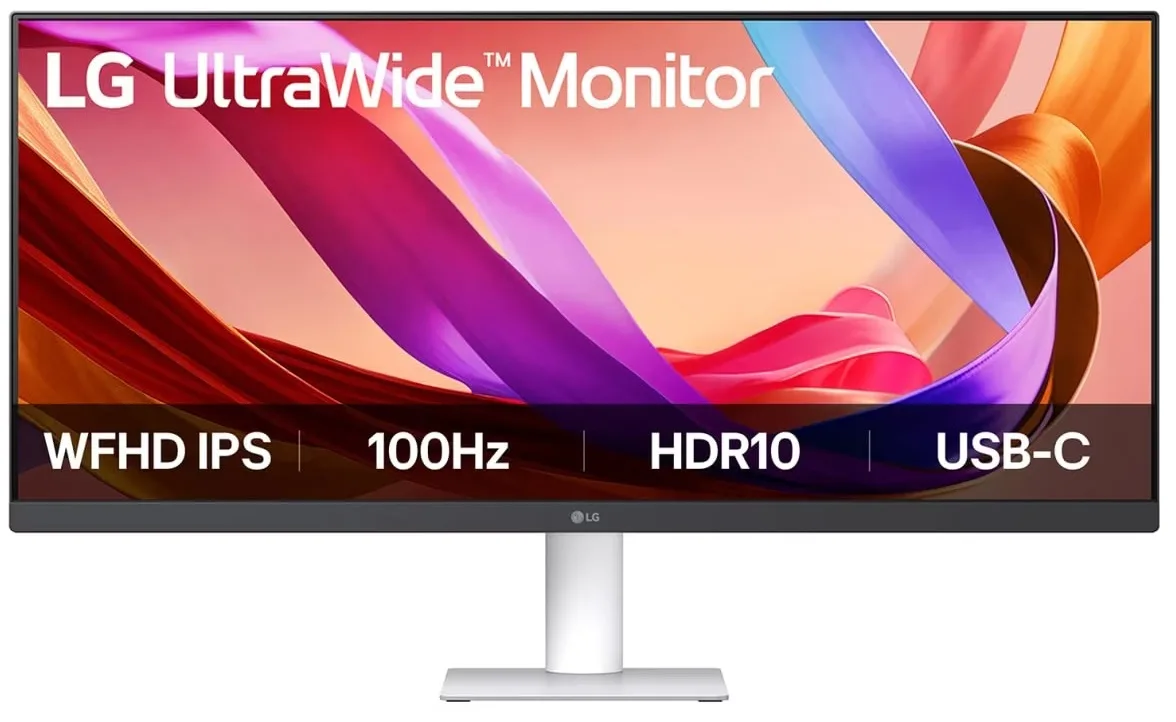 Монітор LG IPS 29" 2560x1080 21:9 100Hz Антибліковий Білий