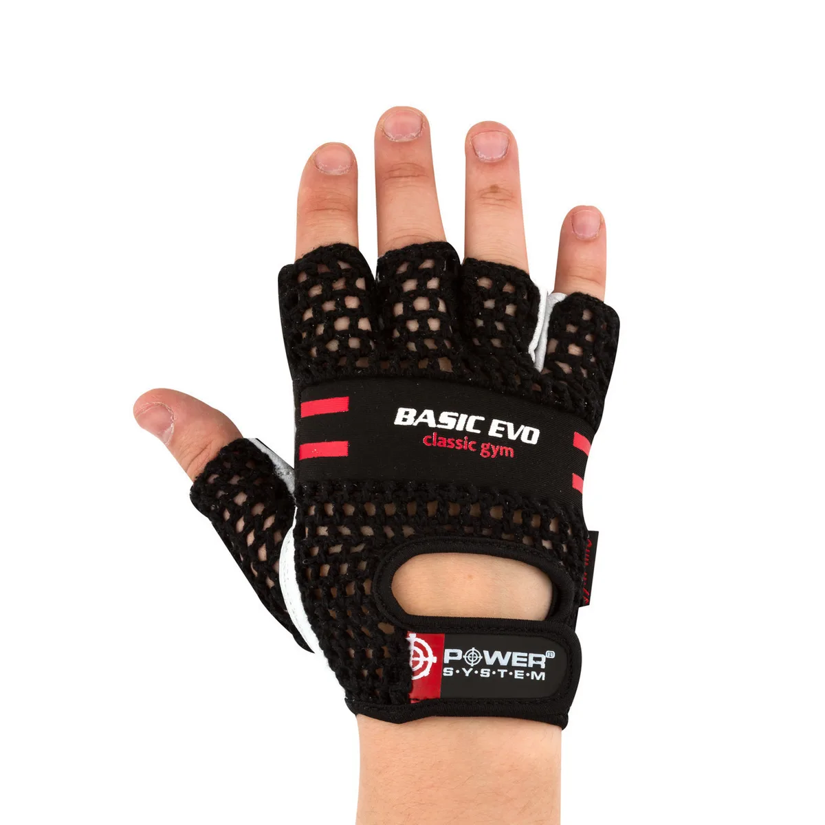 Рукавички Active Point штучна шкіра XL чорні червоні