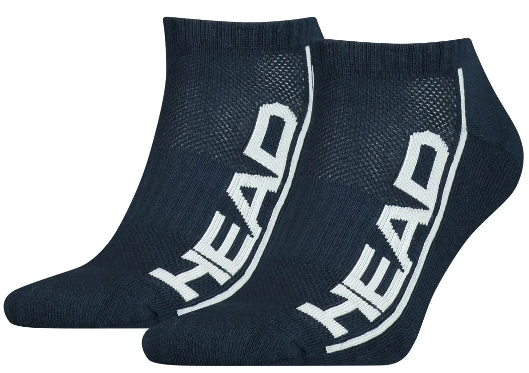 Шкарпетки Head полиэстер 35-38 темно-синие унисекс 2 пары