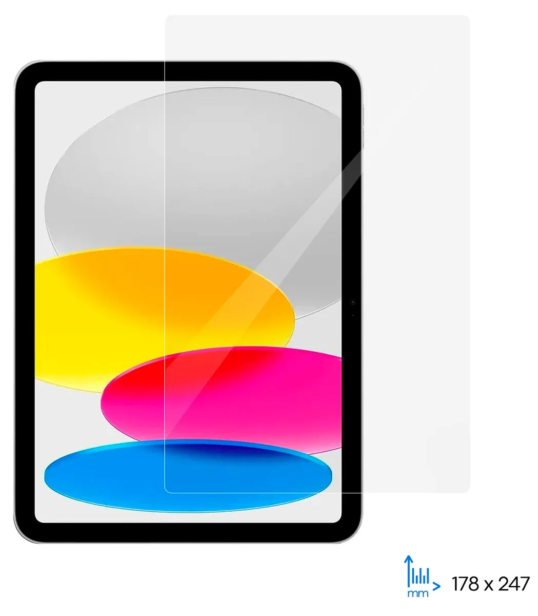 Захисне скло 2E для Apple iPad 11" (2025) , 2.5D, прозорий