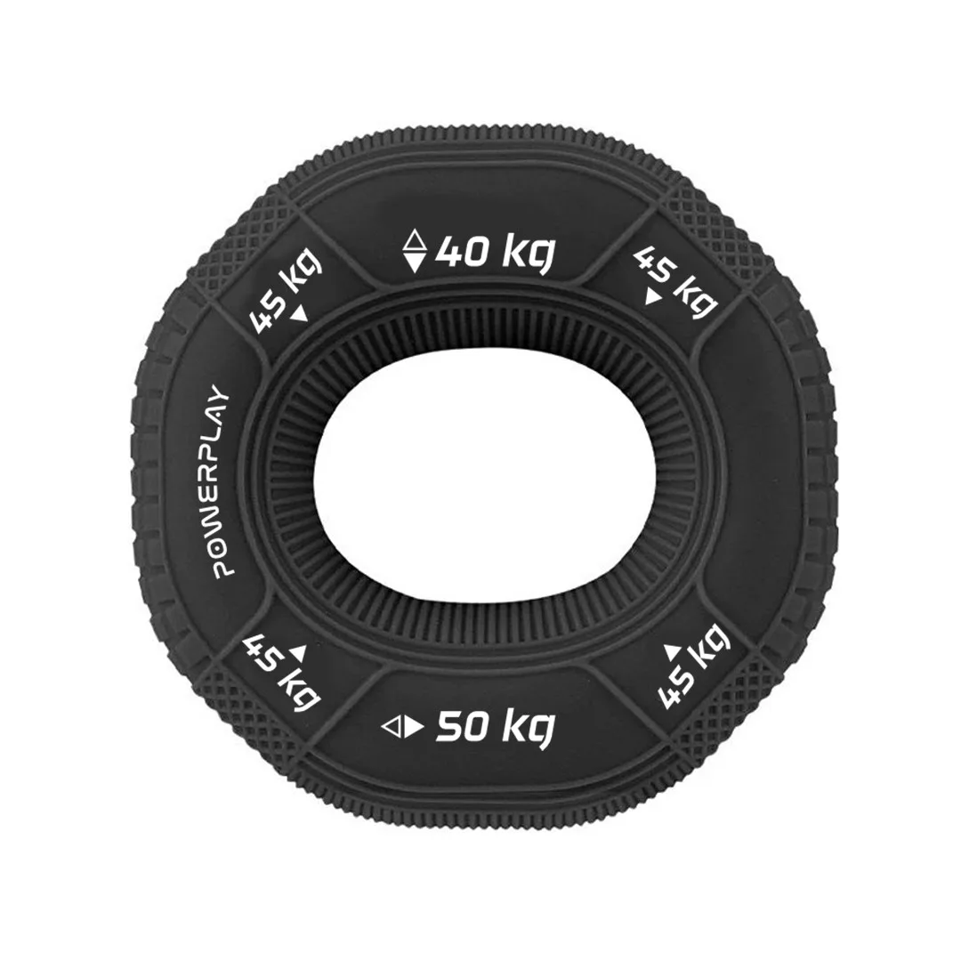 Еспандер кистьовий Active Point силіконовий 40-45-50 кг чорний