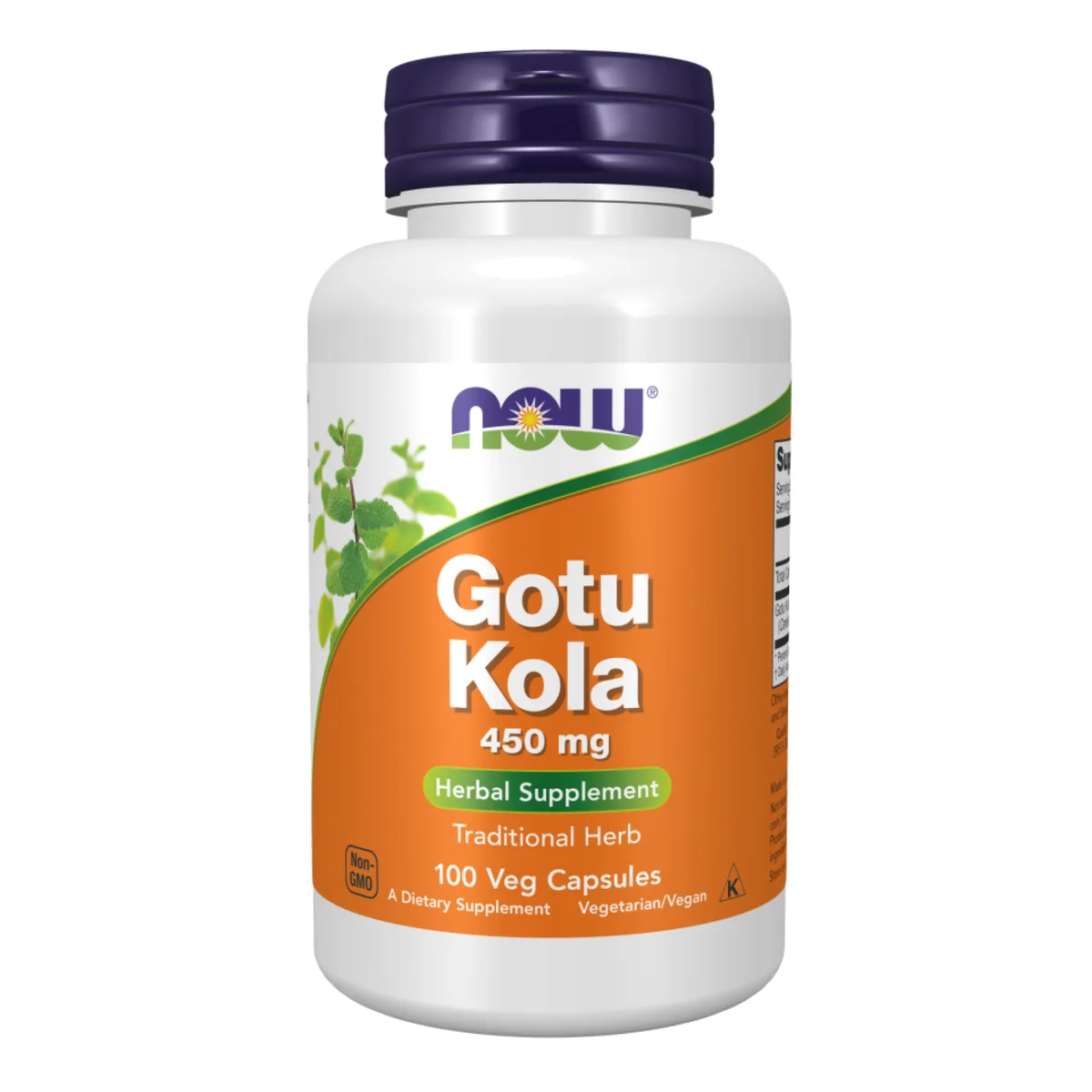 Gotu Kola Now Foods 450mg 100 капсул целлюлозные