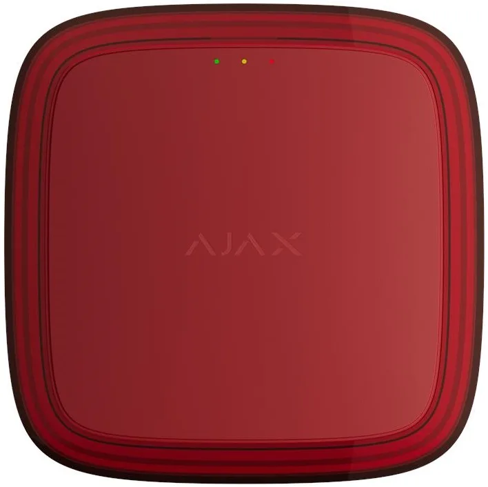 Датчик пожежний світловий Ajax EN54 FireProtect VAD red, Jeweller, EN54, бездротовий, червоний
