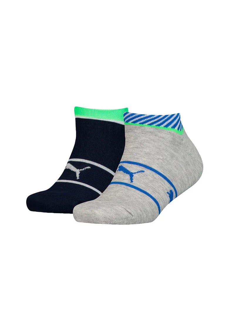 Шкарпетки Puma бавовна 39-42 темно-сині сірі 2 пари