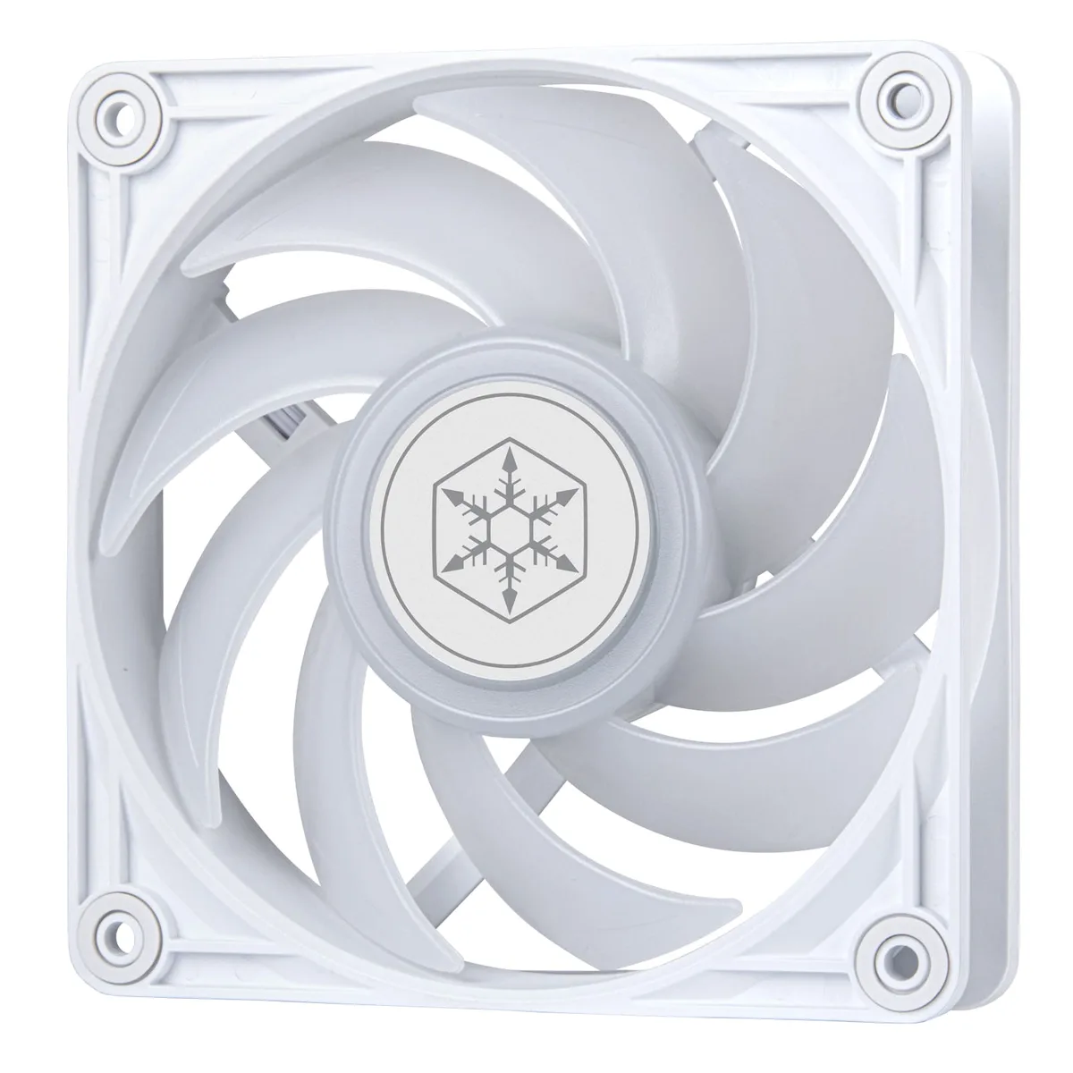 Корпусний вентилятор SilverStone Vista VS120W-ARGB, 120мм, 2000rpm, 4pin PWM, 3pin +5VARGB, 30.6dBa, білий