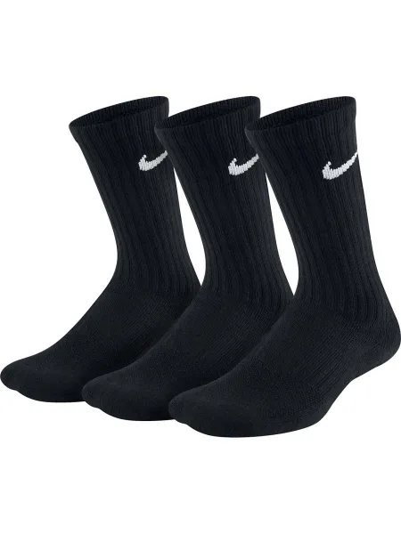 Носки Nike хлопок 38-42 черные 3 пары