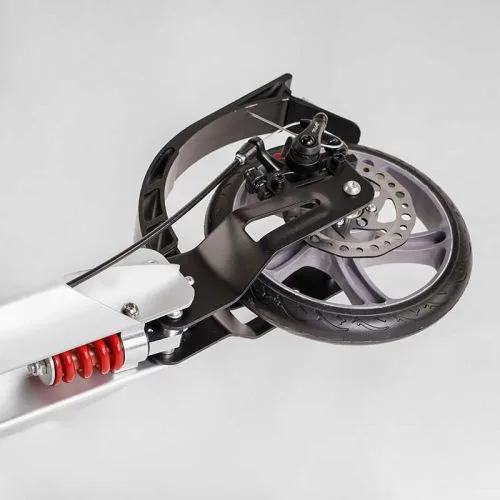 Алюмінієвий самокат Best Scooter з ручним дисковим гальмом 200мм для дорослих та дітей з амортизаторами.