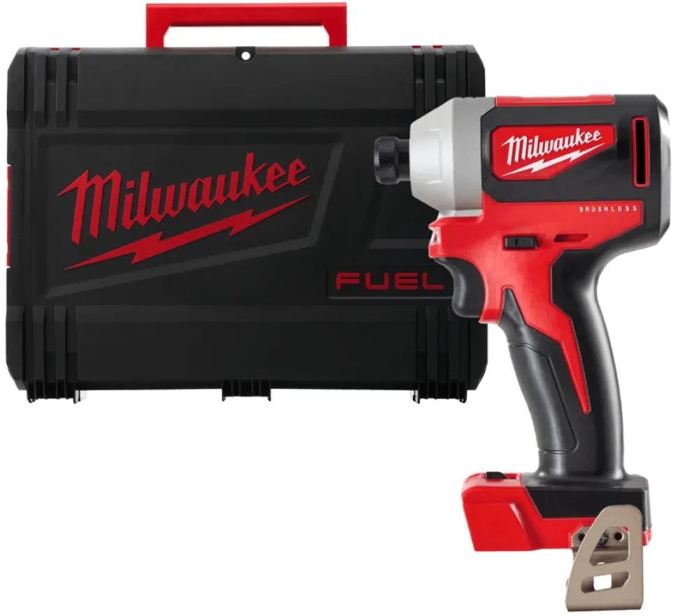 Гвинтоверт ударний акумуляторний Milwaukee 18В 180Нм 3400об/хв компактний для майстрів та домашнього використання