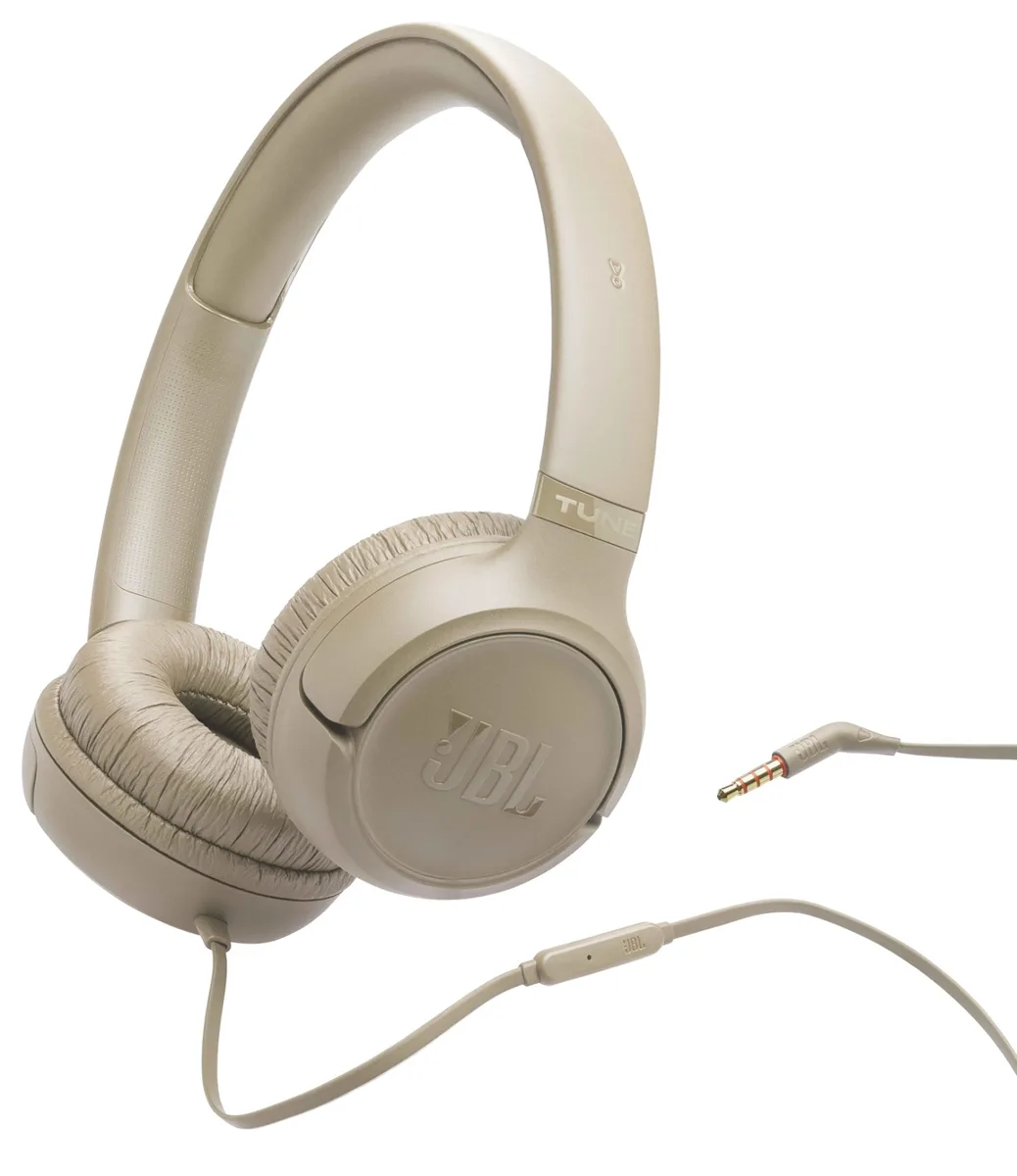Гарнітура JBL бездротова накладна 33 мм бежевий