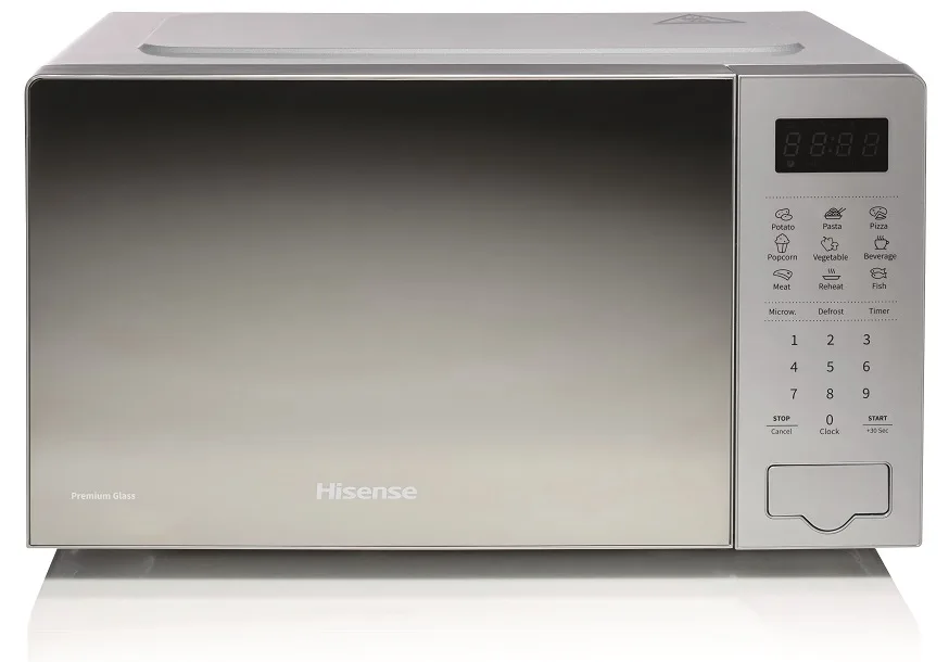 Мікрохвильова піч Hisense 700 Вт 20 л Емаль Чорна