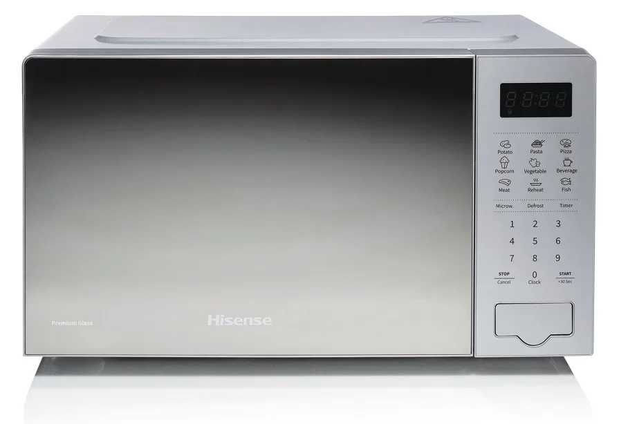 Мікрохвильова піч Hisense 700 Вт 20 л Емаль Чорна