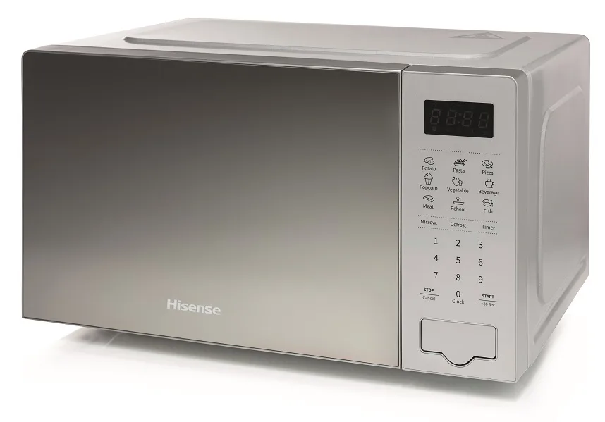 Мікрохвильова піч Hisense 700 Вт 20 л Емаль Чорна