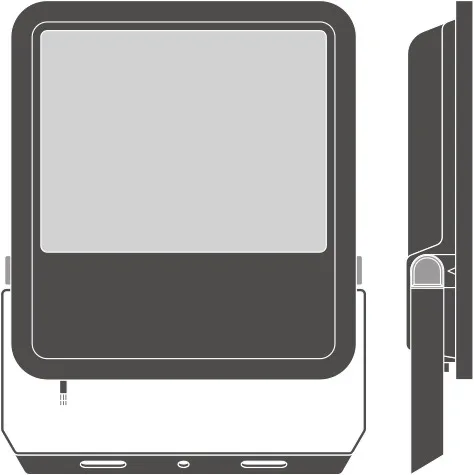 Прожектор LEDVANCE FLOODLIGHT 133Вт 20000Лм 4000K чорний