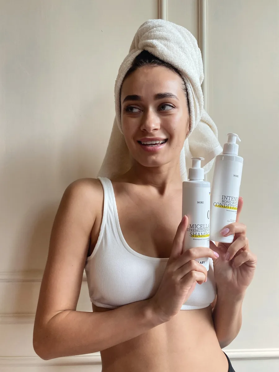 Міцелярний відновлювальний шампунь Norі Hillary Nori Micellar Strengthening Shampoo, 500 мл